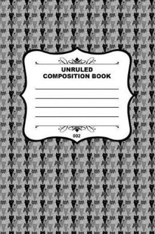 Cover of Unruled Composition Book 002