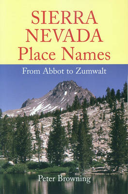 Book cover for Sierra Nevada Place Names