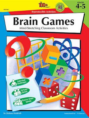 Book cover for 100+ Series Brain Games, Grades 4 - 5