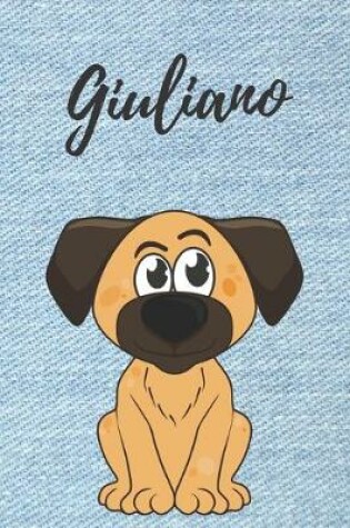 Cover of Giuliano Notizbuch Hunde / Malbuch / Tagebuch / Journal / DIN A5 / Geschenk