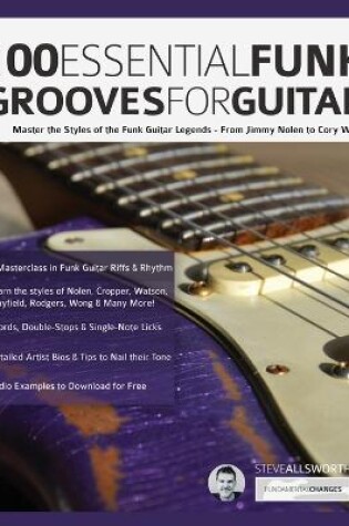 Cover of 100 Essential Funk Grooves for Guitar