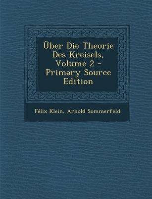 Book cover for Uber Die Theorie Des Kreisels, Volume 2