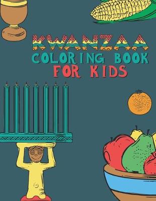 Book cover for Kwanzaa Coloring Book For Kids