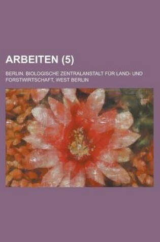 Cover of Arbeiten (5 )