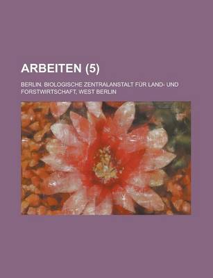 Book cover for Arbeiten (5 )