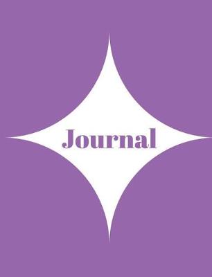 Book cover for Purple and White Star Journal