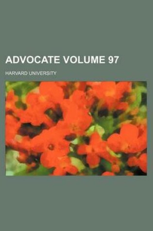 Cover of Advocate Volume 97