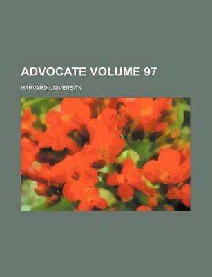 Book cover for Advocate Volume 97