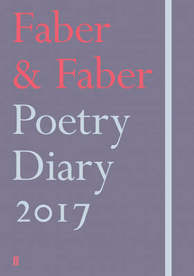 Book cover for Faber & Faber Poetry Diary 2017