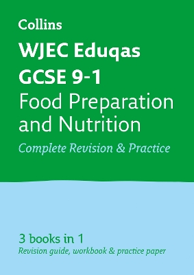 Cover of WJEC Eduqas GCSE 9-1 Food Preparation and Nutrition All-in-One Complete Revision and Practice