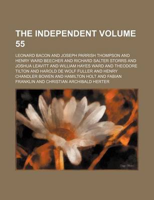 Book cover for The Independent Volume 55