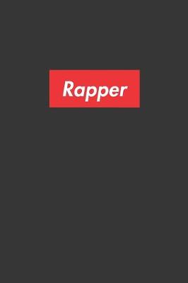 Book cover for Rapper Notebook