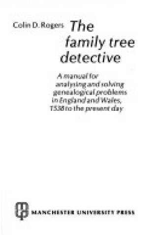 Cover of Family Tree Detective