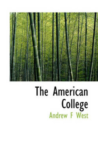 Cover of The American College