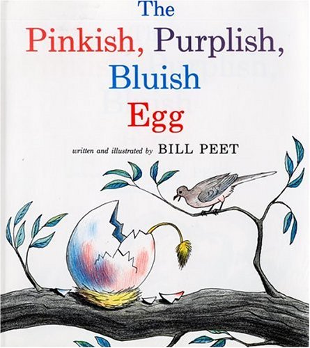 Book cover for The Pinkish, Purplish, Bluish Egg