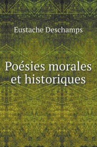 Cover of Poésies morales et historiques