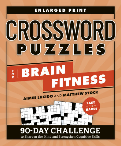 Book cover for Crossword Puzzles for Brain Fitness
