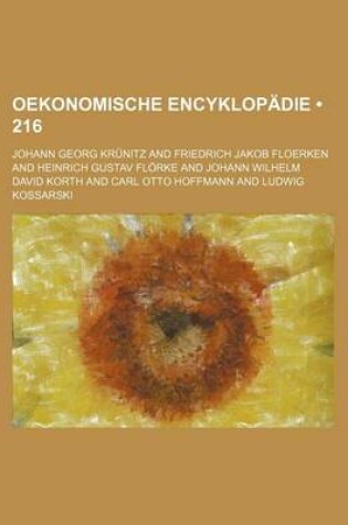 Cover of Oekonomische Encyklopadie (216)