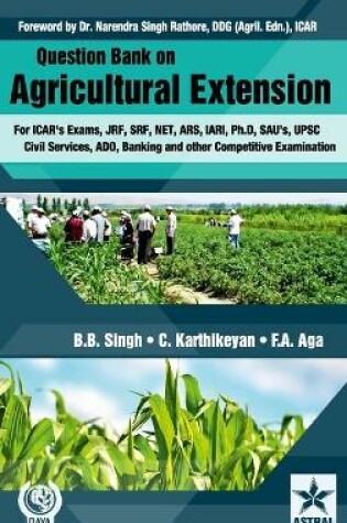 Cover of Question Bank on Agricultural Extension