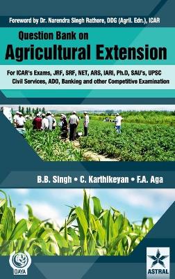 Book cover for Question Bank on Agricultural Extension