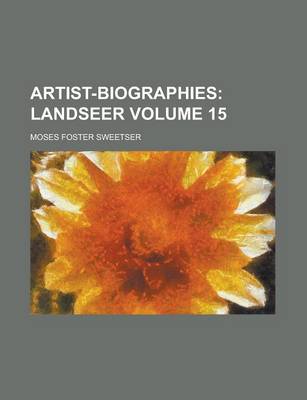 Book cover for Artist-Biographies Volume 15