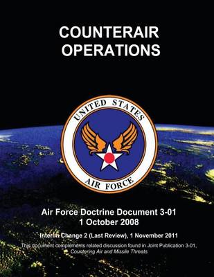 Book cover for Counteriar Operations - Air Force Doctrine Document (AFDD) 3-01