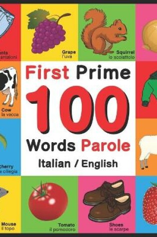 Cover of First 100 Words - Prime 100 Parole - Italian/English