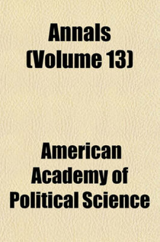 Cover of Annals (Volume 13)