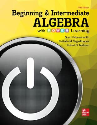 Book cover for Loose Leaf Beginning & Intermediate Algebra with Power Learning, 5e