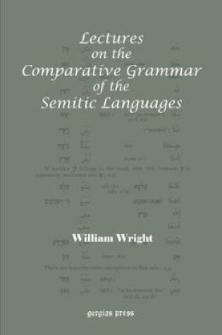 Cover of Lectures on the Comparative Grammar of the Semitic Languages