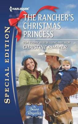 Book cover for The Rancher's Christmas Princess