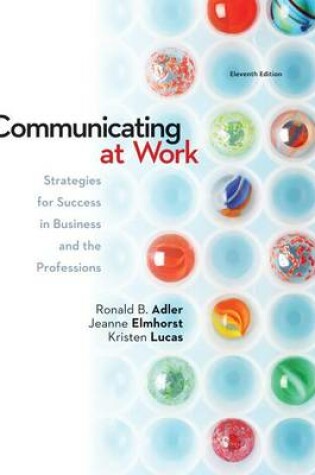Cover of Communicating at Work, with Connect Plus Communication Access Card