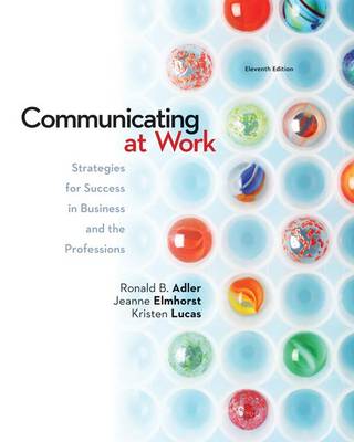 Book cover for Communicating at Work, with Connect Plus Communication Access Card