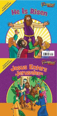 Book cover for The Beginner's Bible Jesus Enters Jerusalem and He Is Risen