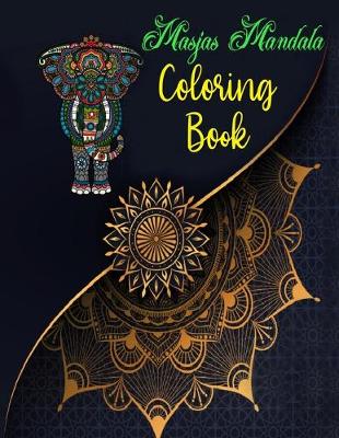 Book cover for Masjas Mandala Coloring Book