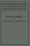 Book cover for Bergbahnen