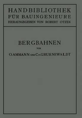 Book cover for Bergbahnen