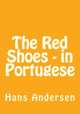 Book cover for The Red Shoes - in Portugese