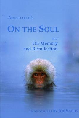 Book cover for On the Soul and On Memory and Recollection