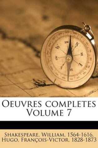 Cover of Oeuvres Completes Volume 7