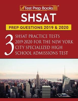 Book cover for SHSAT Prep Questions 2019 & 2020