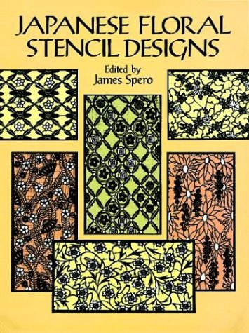 Cover of Japanese Floral Stencil Designs