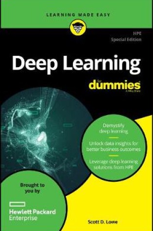 Cover of Deep Learning for Dummies, Hpe Special Edition (Custom)