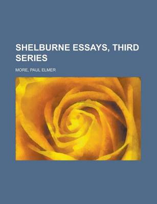 Book cover for Shelburne Essays, Third Series