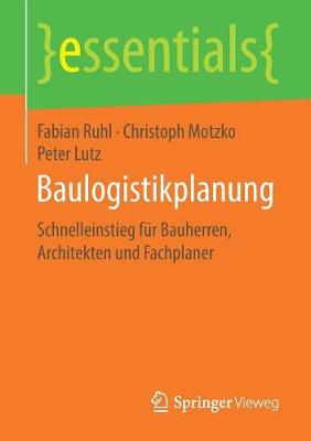 Cover of Baulogistikplanung