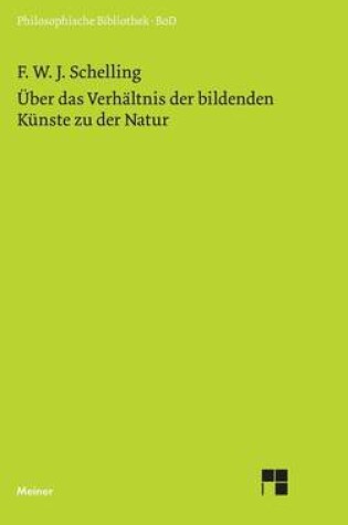 Cover of UEber das Verhaltnis der bildenden Kunste zu der Natur