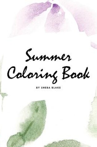 Cover of Summer Coloring Book for Young Adults and Teens (8x10 Coloring Book / Activity Book)