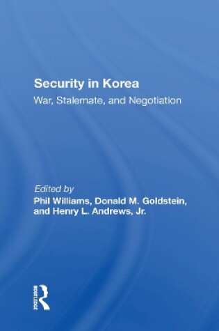 Cover of Security In Korea
