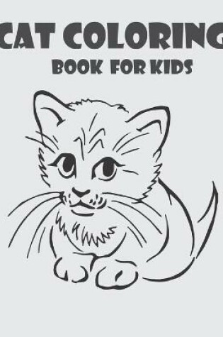 Cover of ★ Cat Coloring Book for Kids
