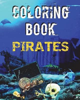Book cover for Coloring Book - Pirates